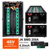 51.2V 15kWh LiFePO4 Battery Pre-assembled Diy Box with BMS|EP Energy