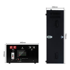 51.2V 15kWh LiFePO4 Battery Pre-assembled Diy Box with BMS|EP Energy