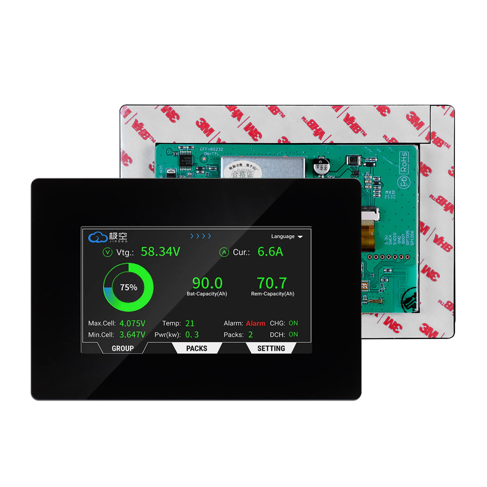 4.3 inch touch display